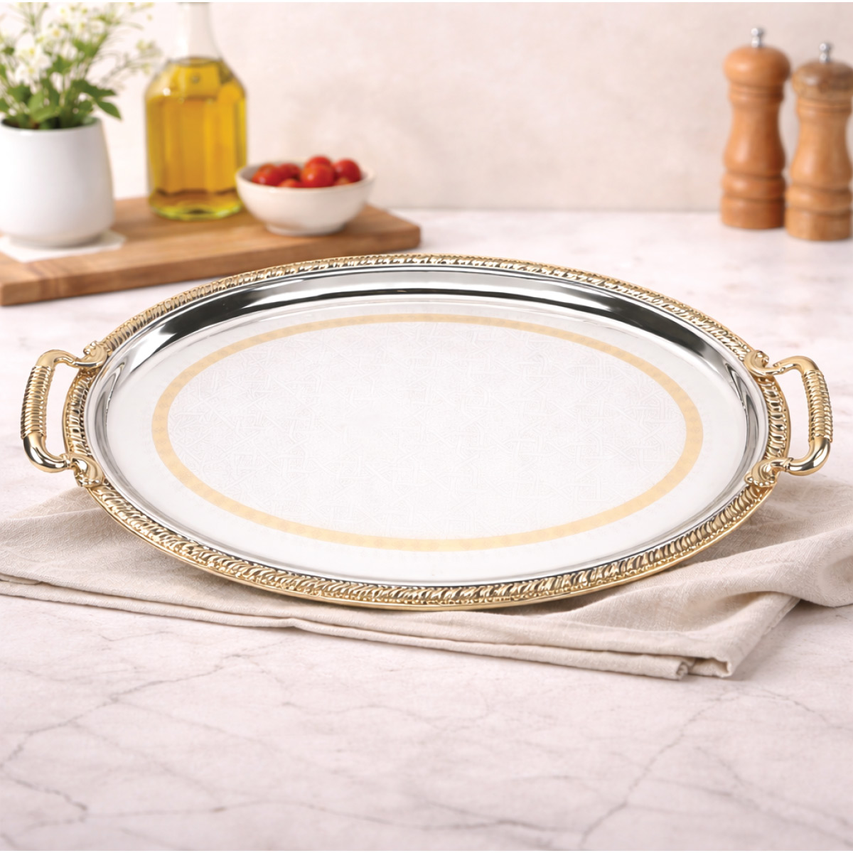 Oval Serving Tray