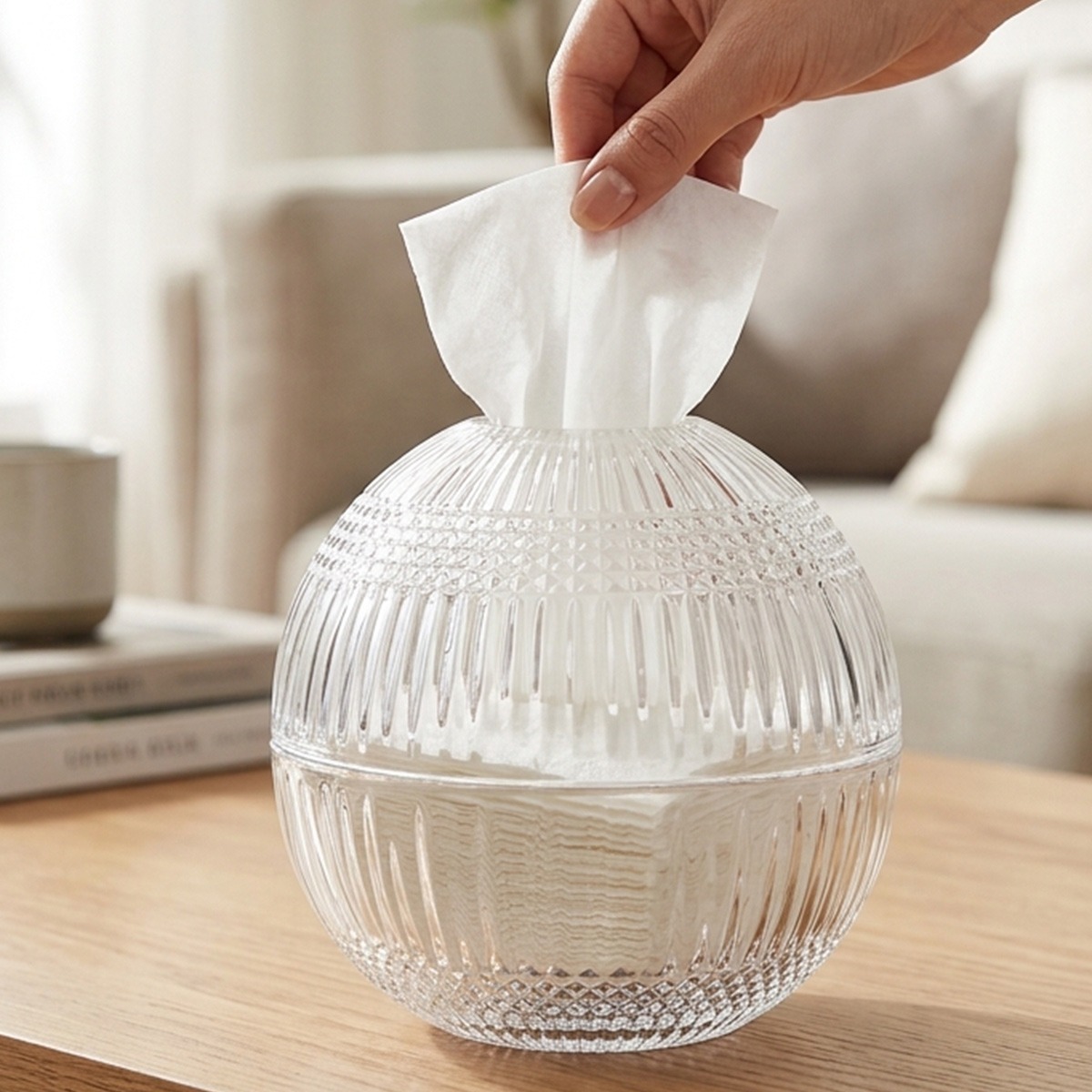 Tissue Box Clear