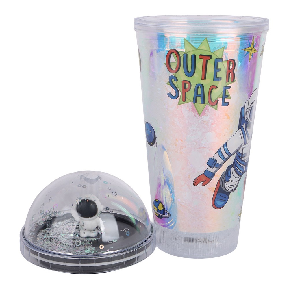 Juice Bottle Cup Outer Space Design