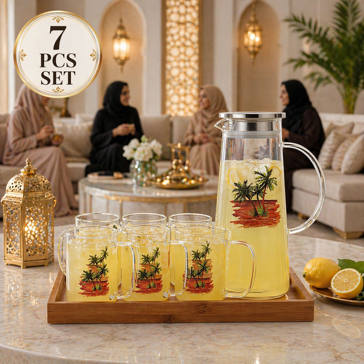 Water Glass Set 7 Pieces