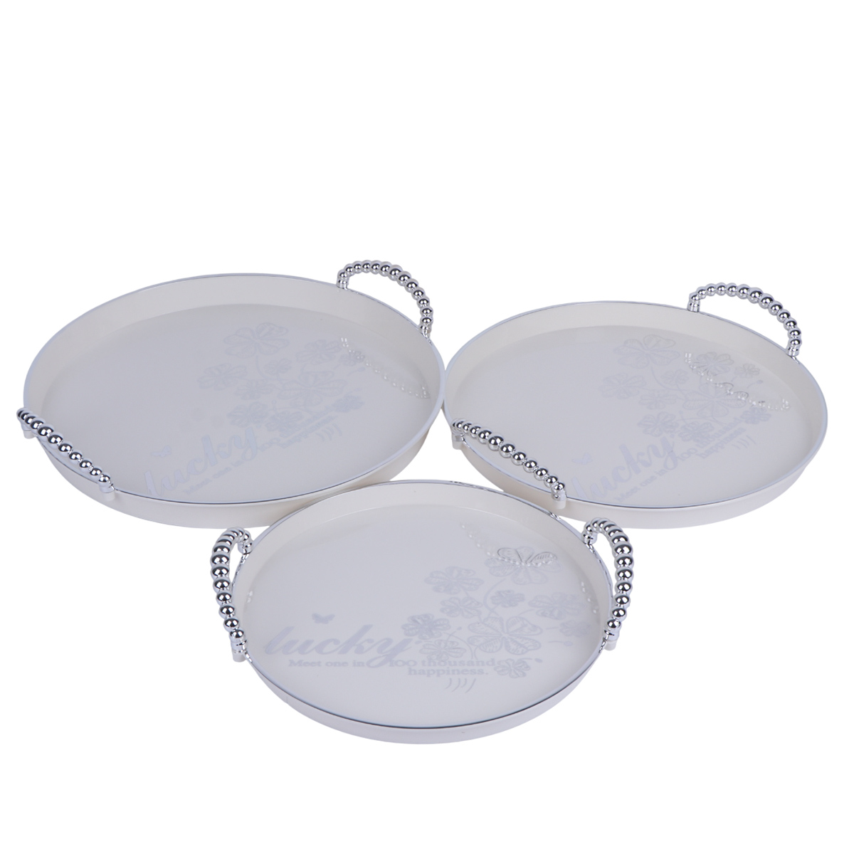 Plastic Tray Set 3pcs Set
