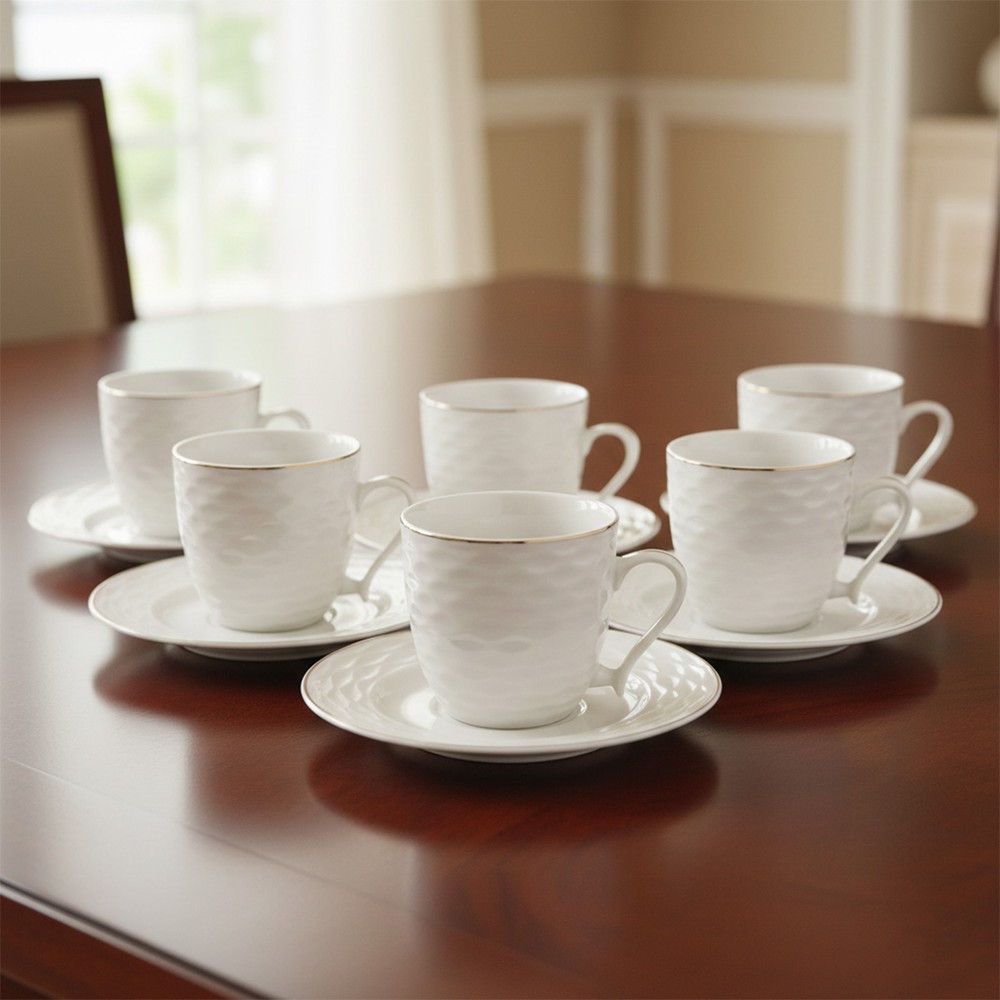 Tea Cup With Saucer 12 Pieces