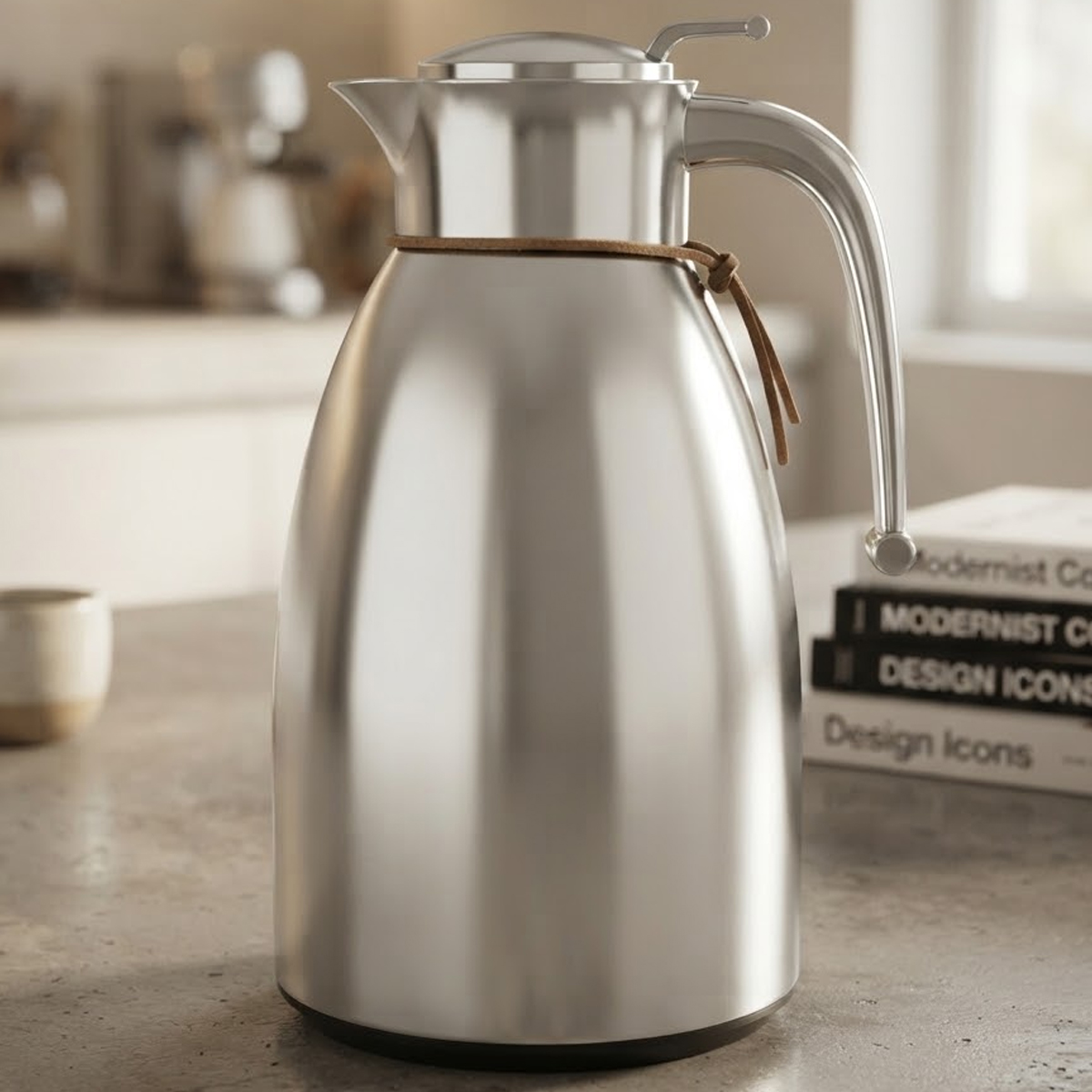 Stainless Steel Flask With Handle 1L