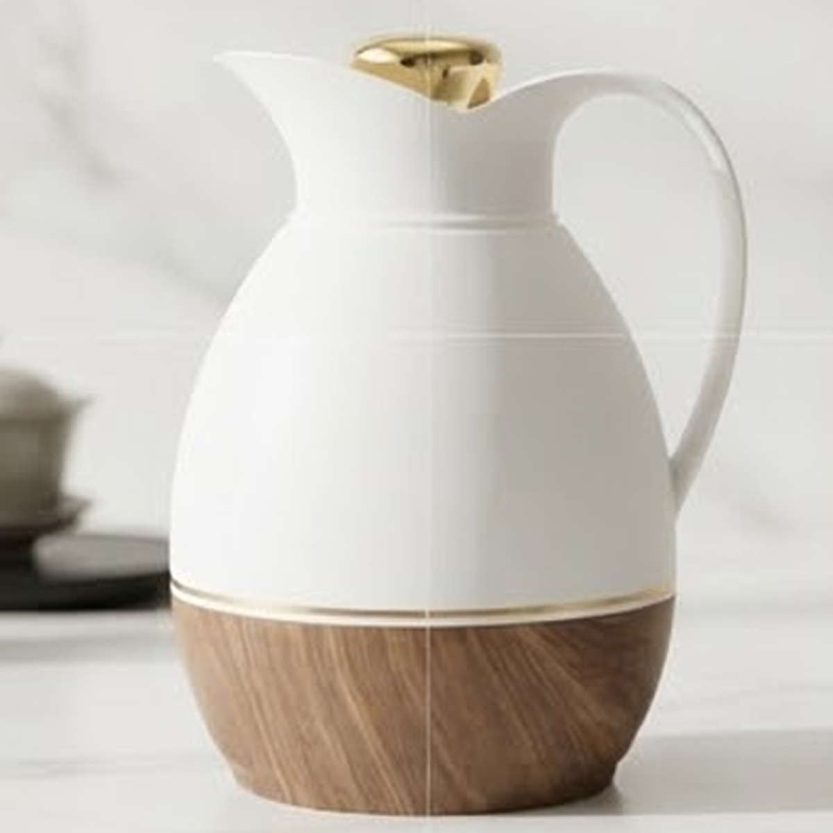 Two Tone Plastic Body Flask 1L