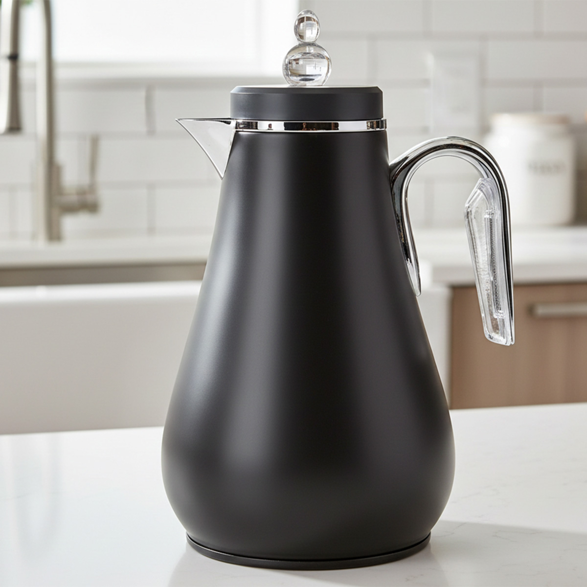 Vacuum Flask Plastic 1L