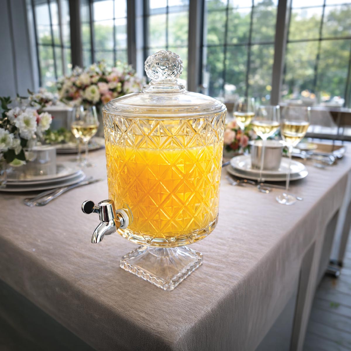 Glass Juice Dispenser 3.5L | Dining Essentials | Drinkware | Juice Dispensers Glass Juice Dispenser 3.5L | Dining Essentials | Drinkware | Juice Dispensers