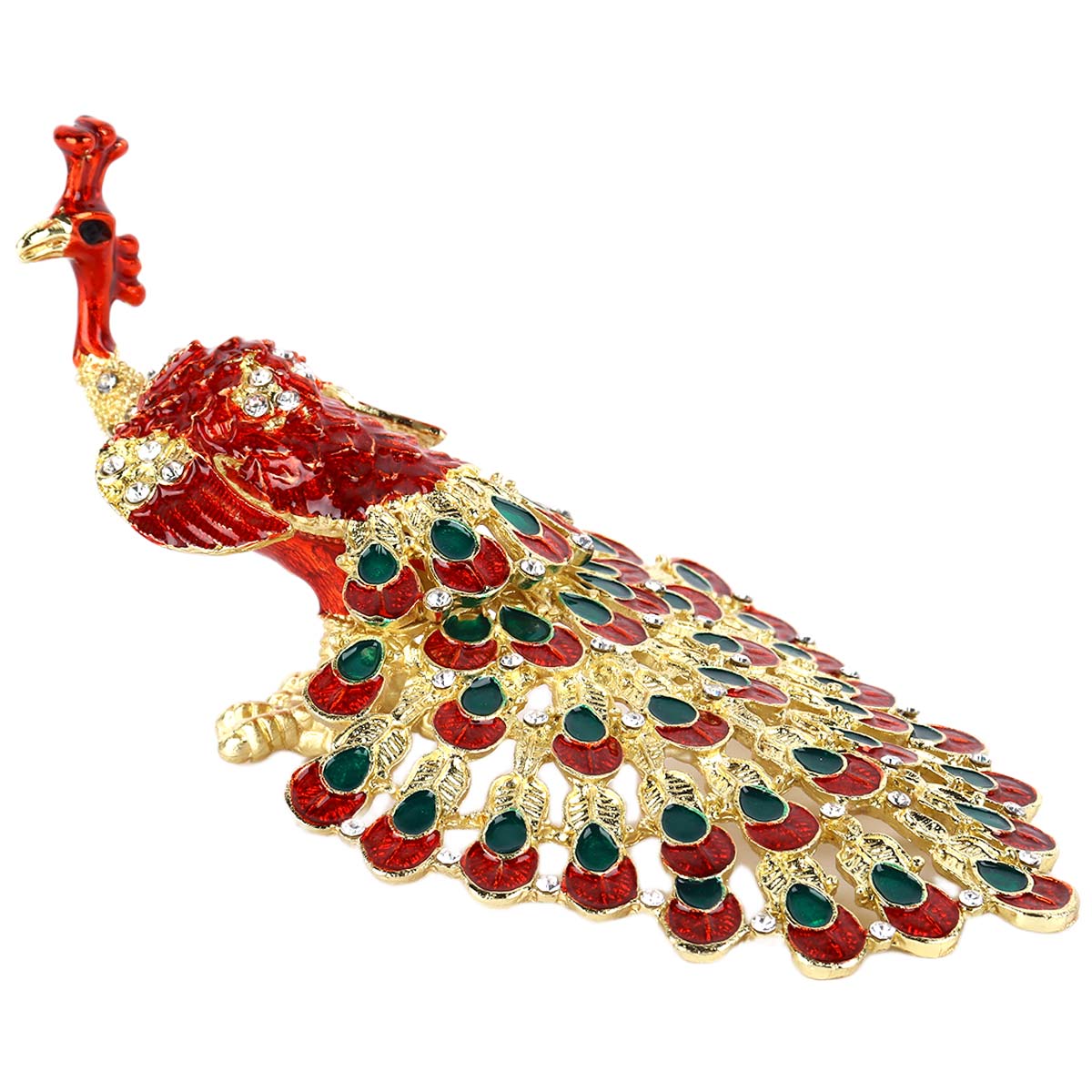 Peacock Metal 2 Colors Size 2