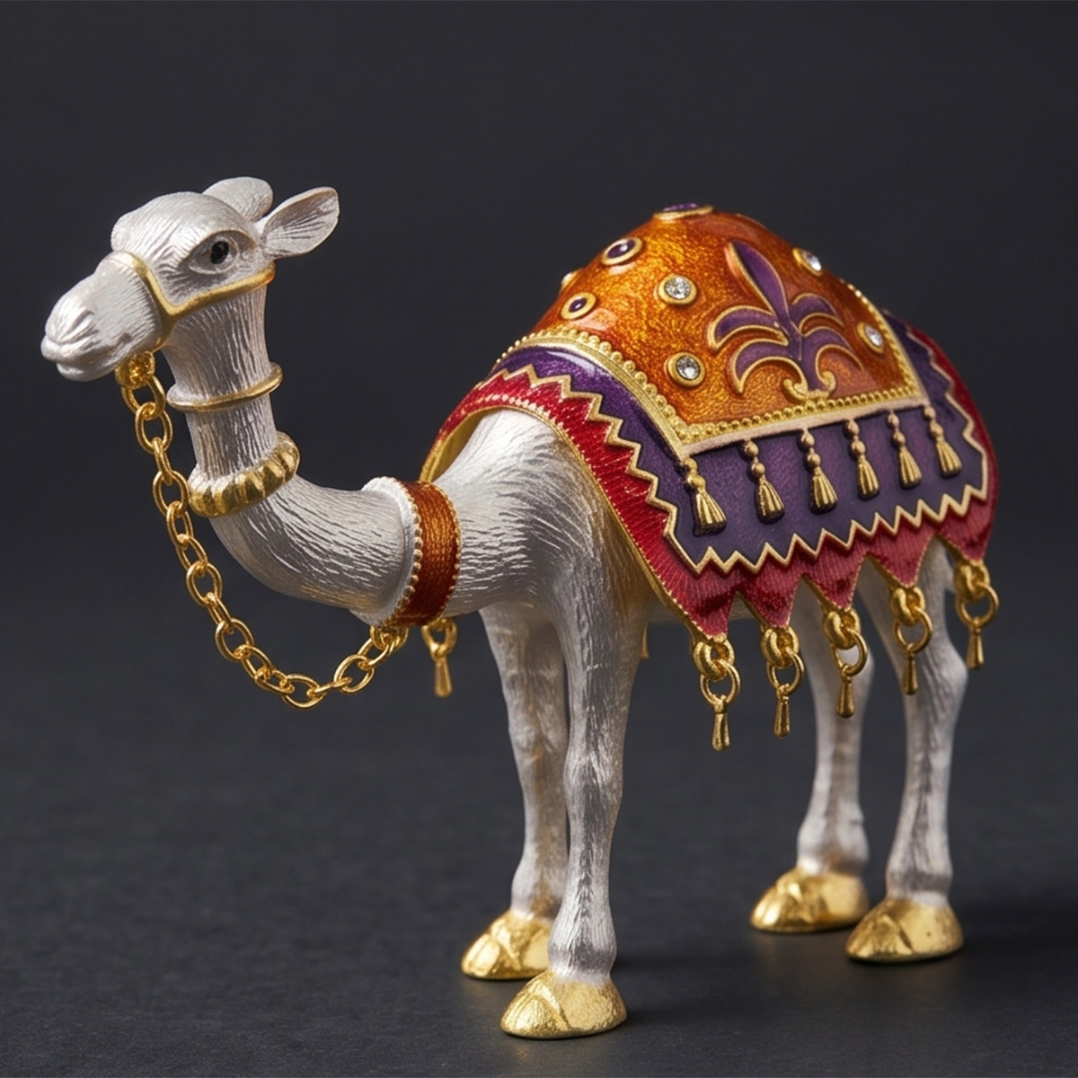 Premium Jeweled Camel Figurine