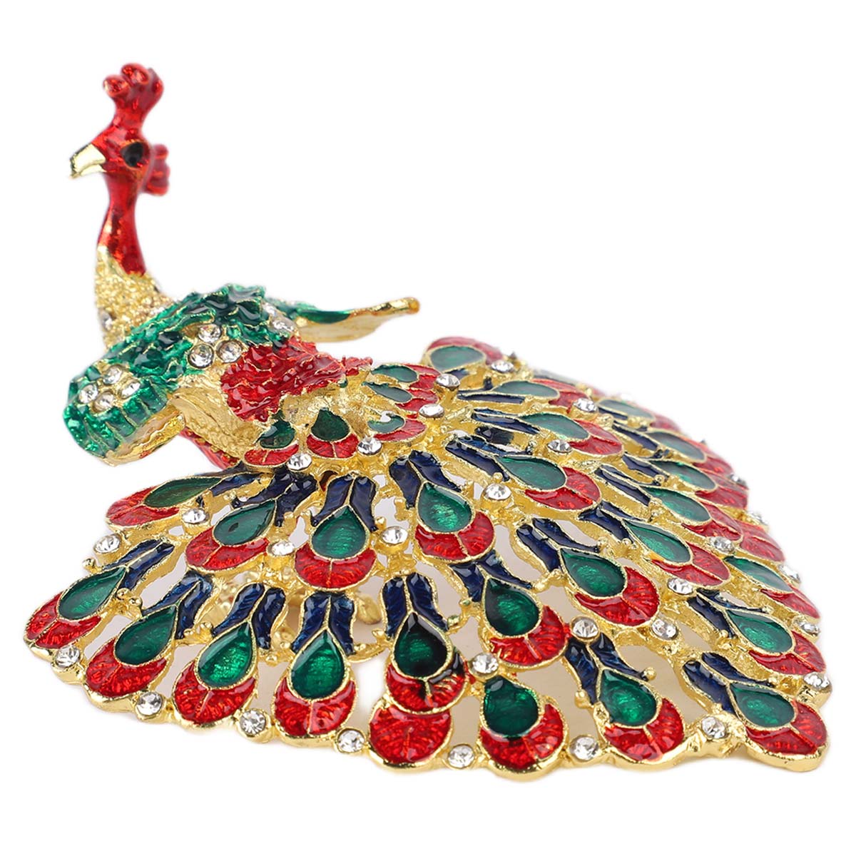 Peacock Metal Figure