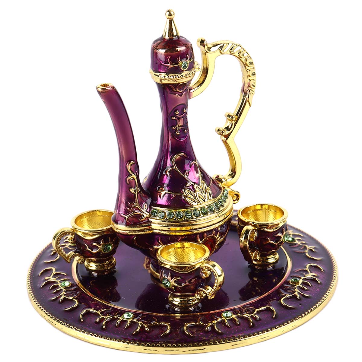 Coffee Pot Metal Figure