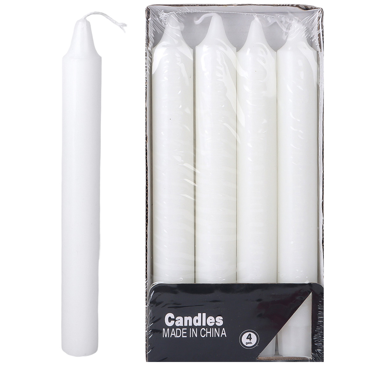 Stick Candles 4 Pieces