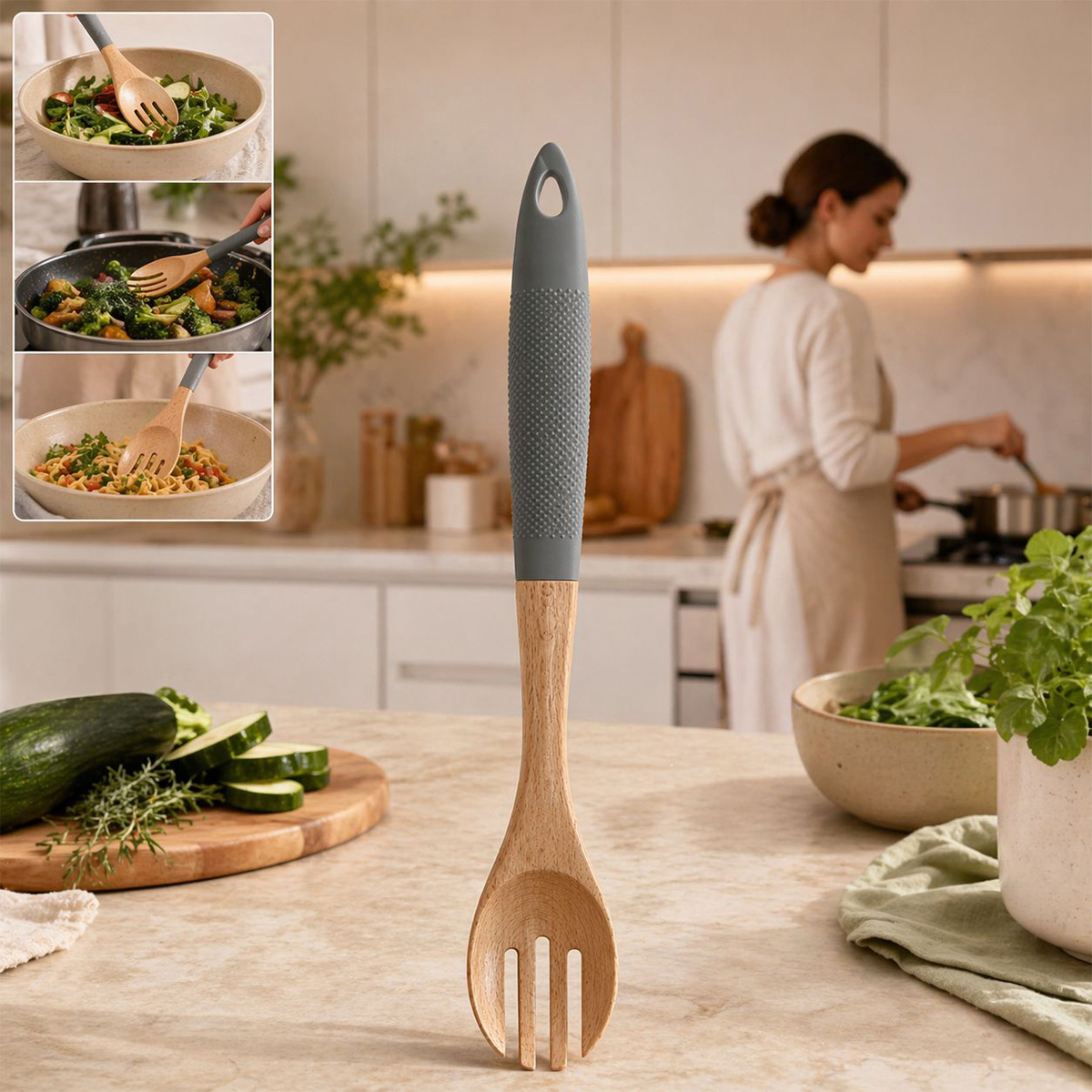 Kitchen Wooden Fork