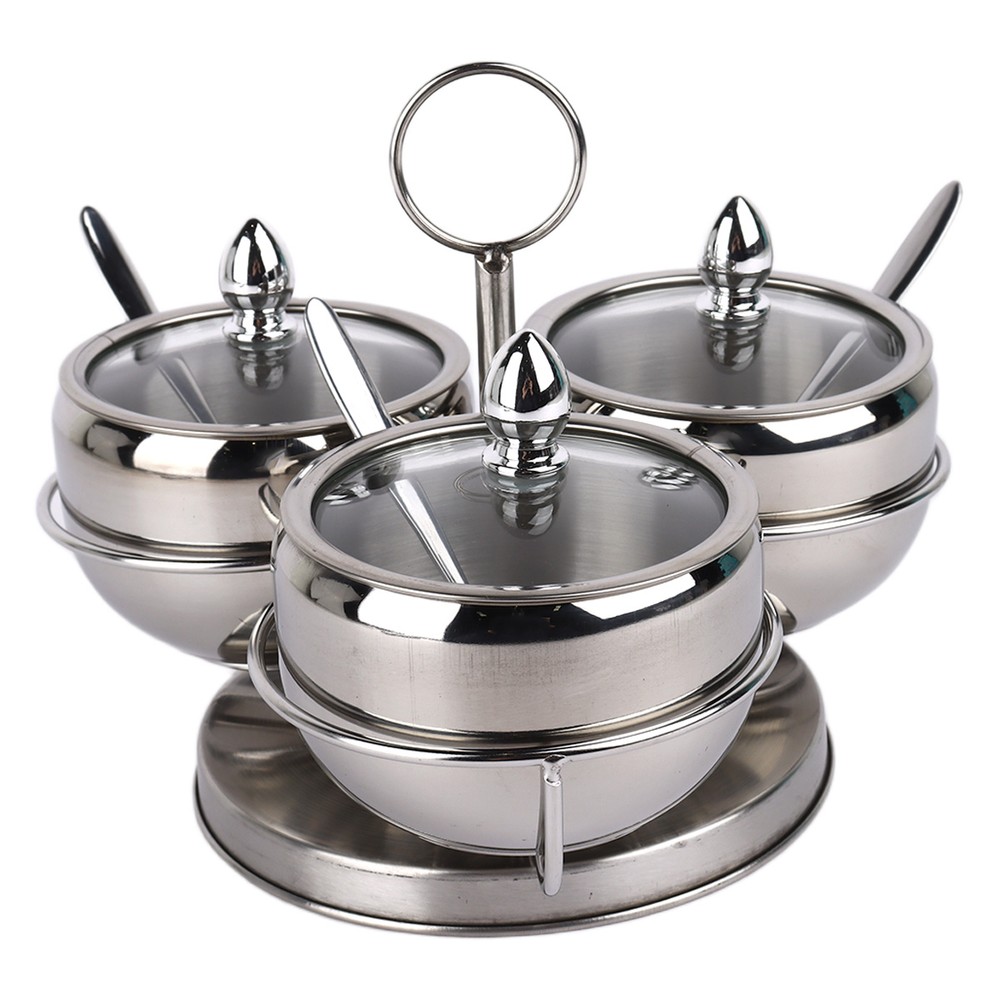 3pcs Stainless Steel Bowl Set