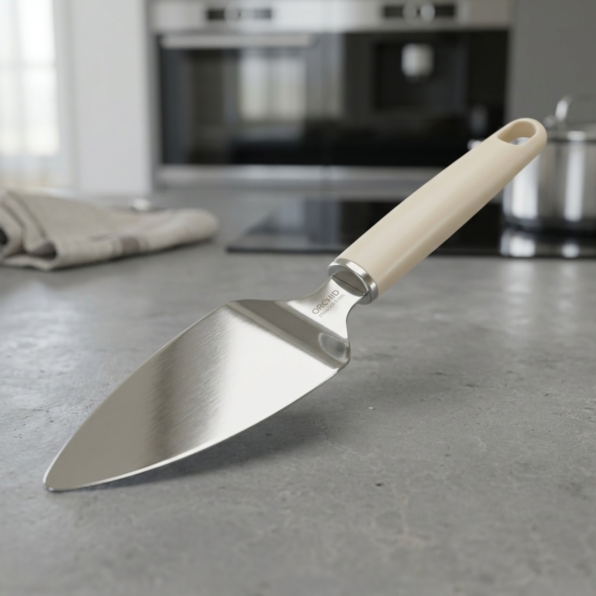 Orchid Stainless Steel Cake Server