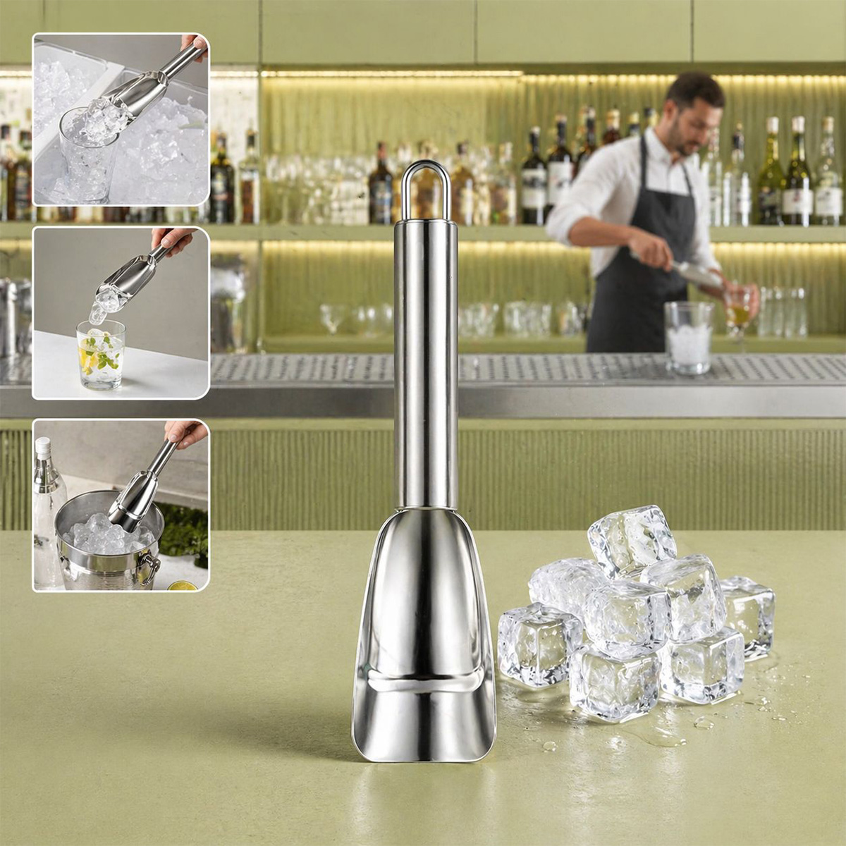 Ice Scoop Metal