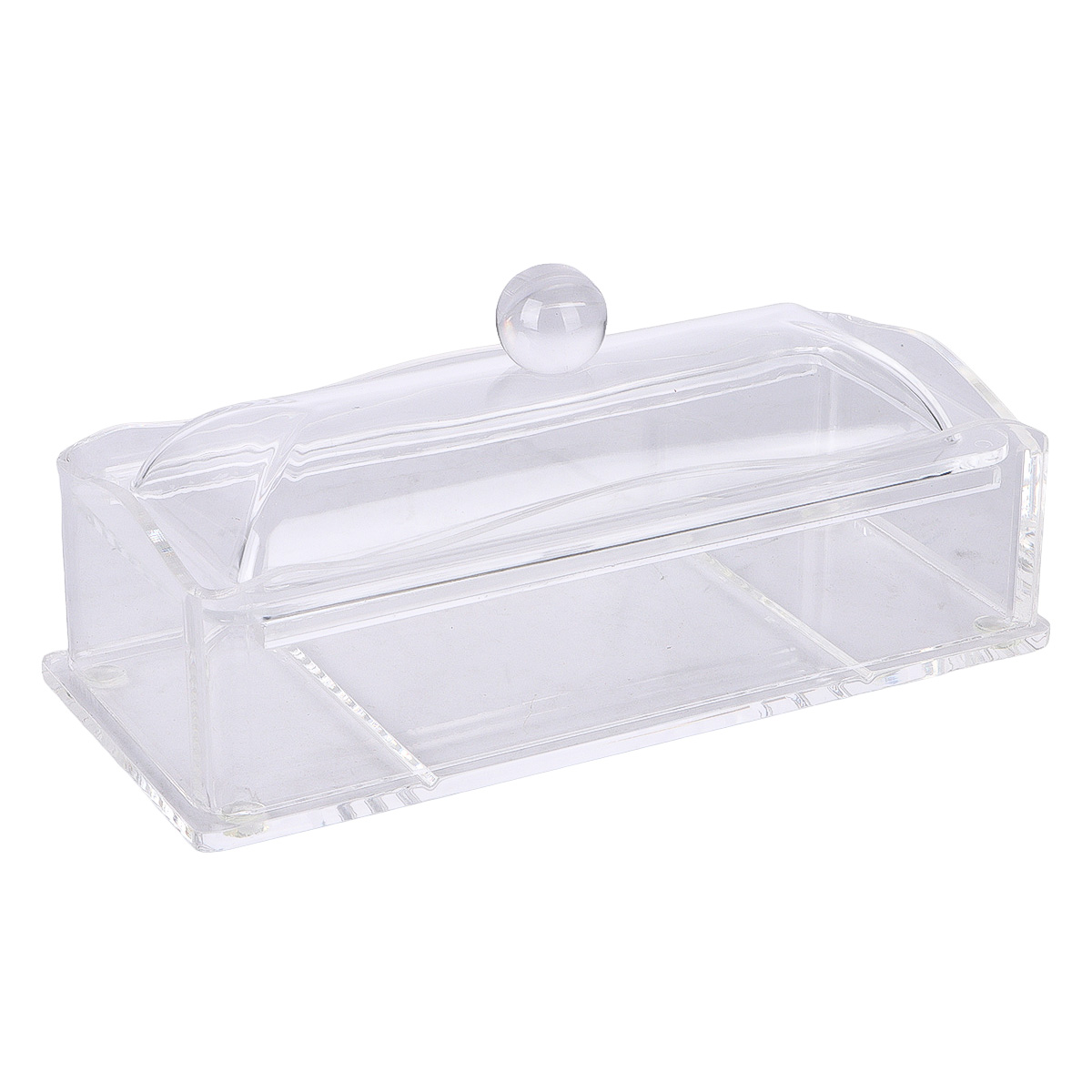 Orchid Acrylic Cutlery Box Large Size