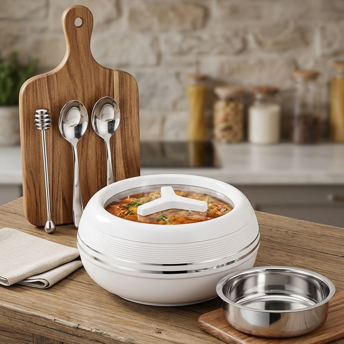 Luxury Plastic Hot Pot 3.2L