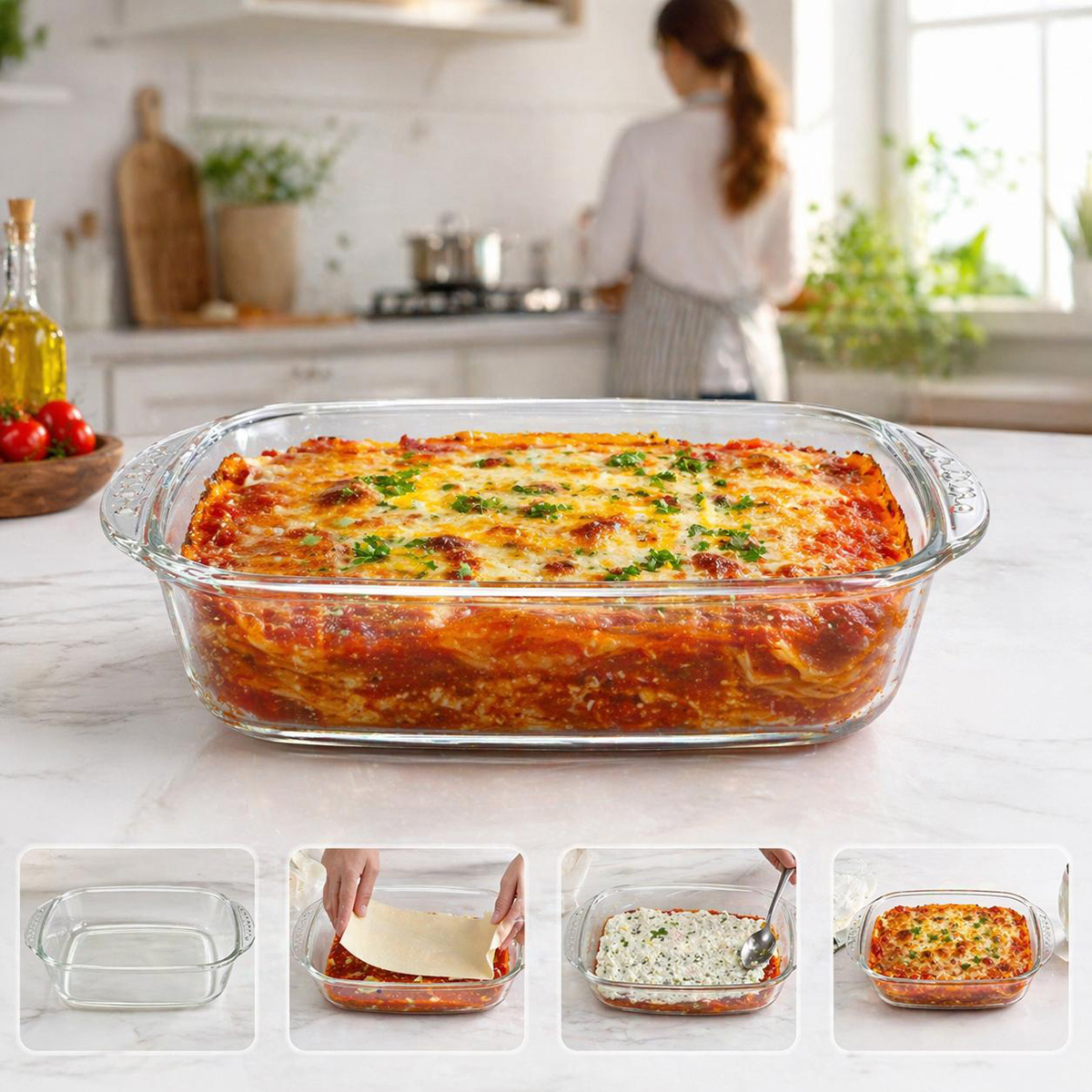 Baking Dish Rectangular Medium