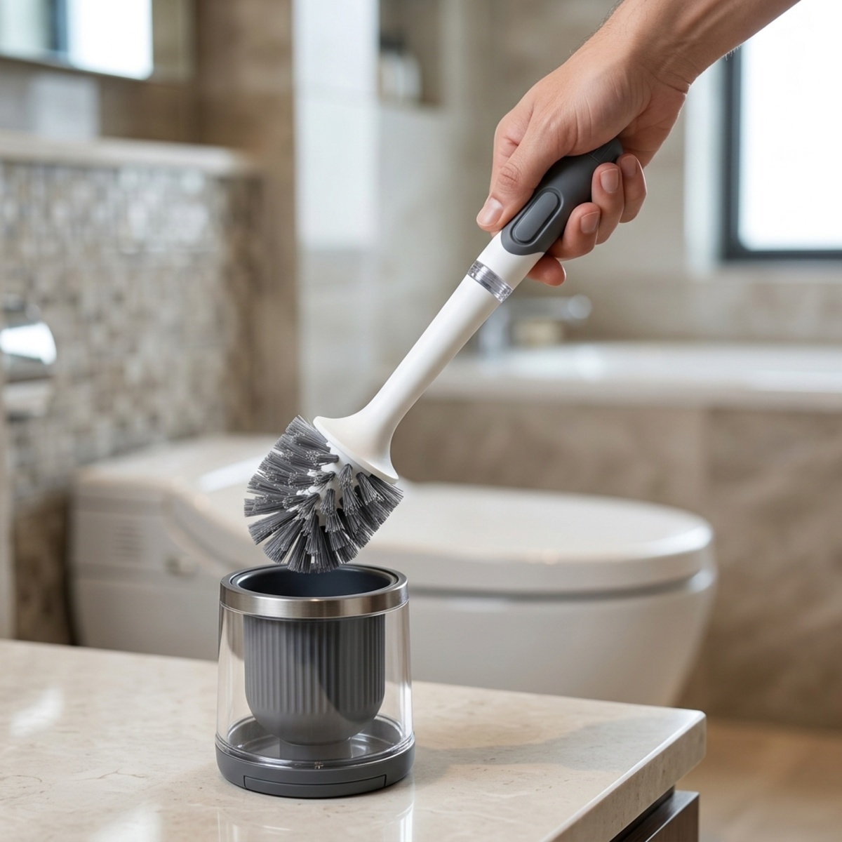Toilet Brush Set