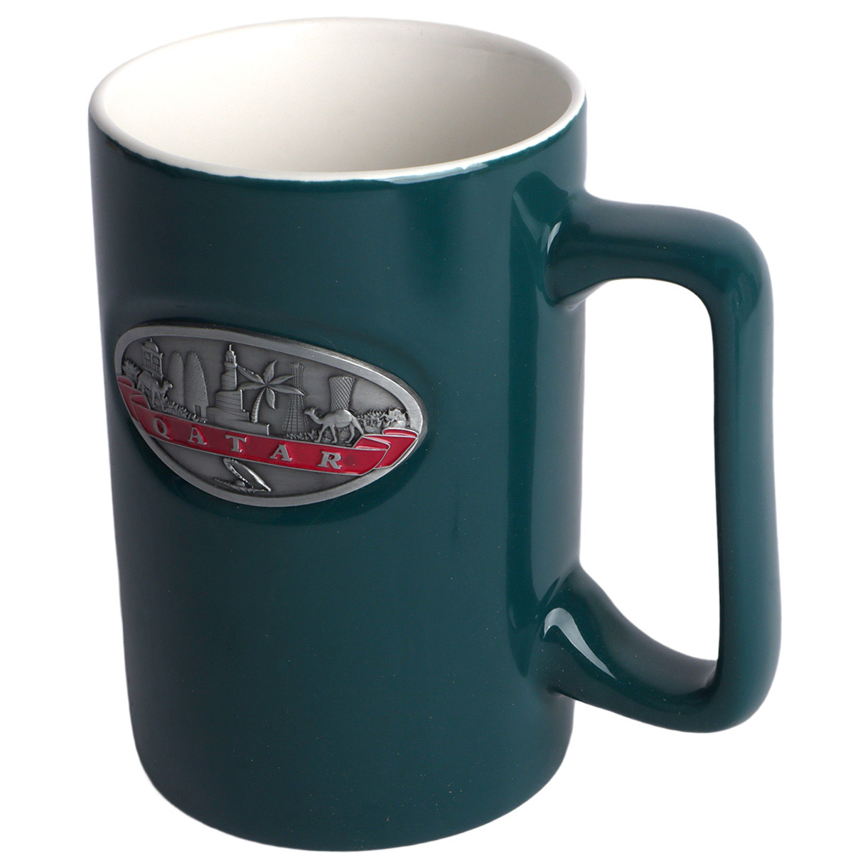 Ceramic Cup With Metal