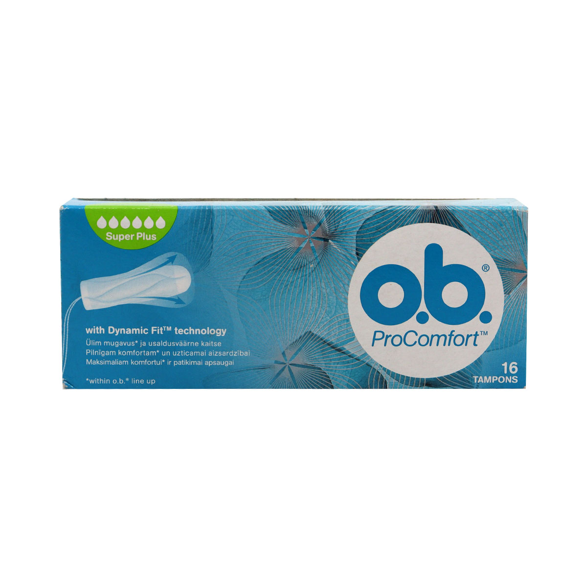 Johnson & Johnson O.B.Tampons Super Plus 16 Tampons | Personal Care | Feminine Care | Tampons