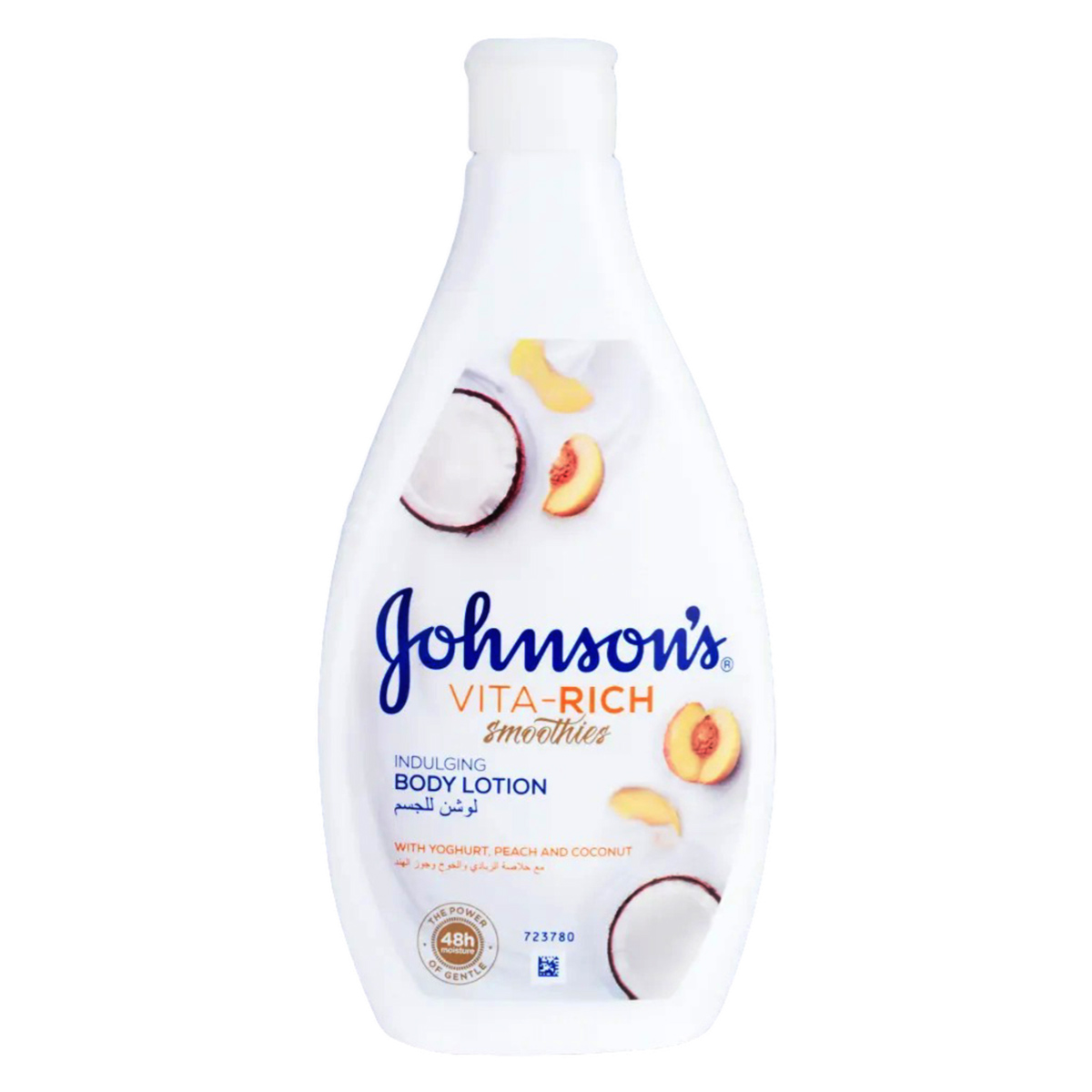 Johnson's Vita-Rich Smoothies Body Lotion Yoghurt Peach & Coconut 400ml