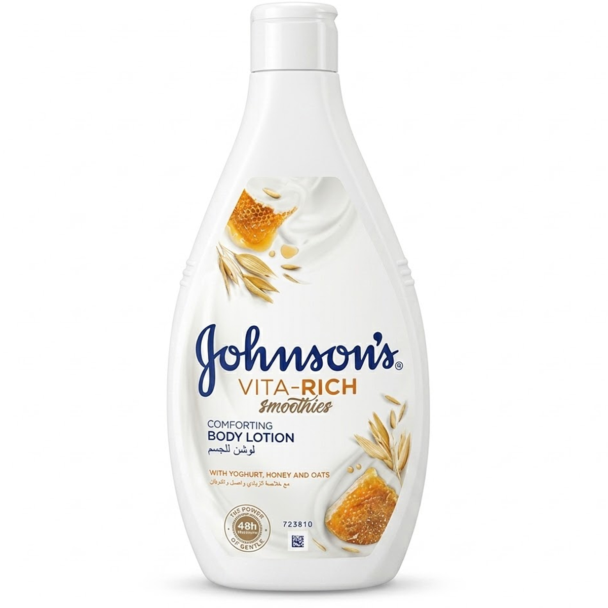 Johnson's Vita-Rich Comforting Body Lotion With Yogurt, Honey & Oats 400ml
