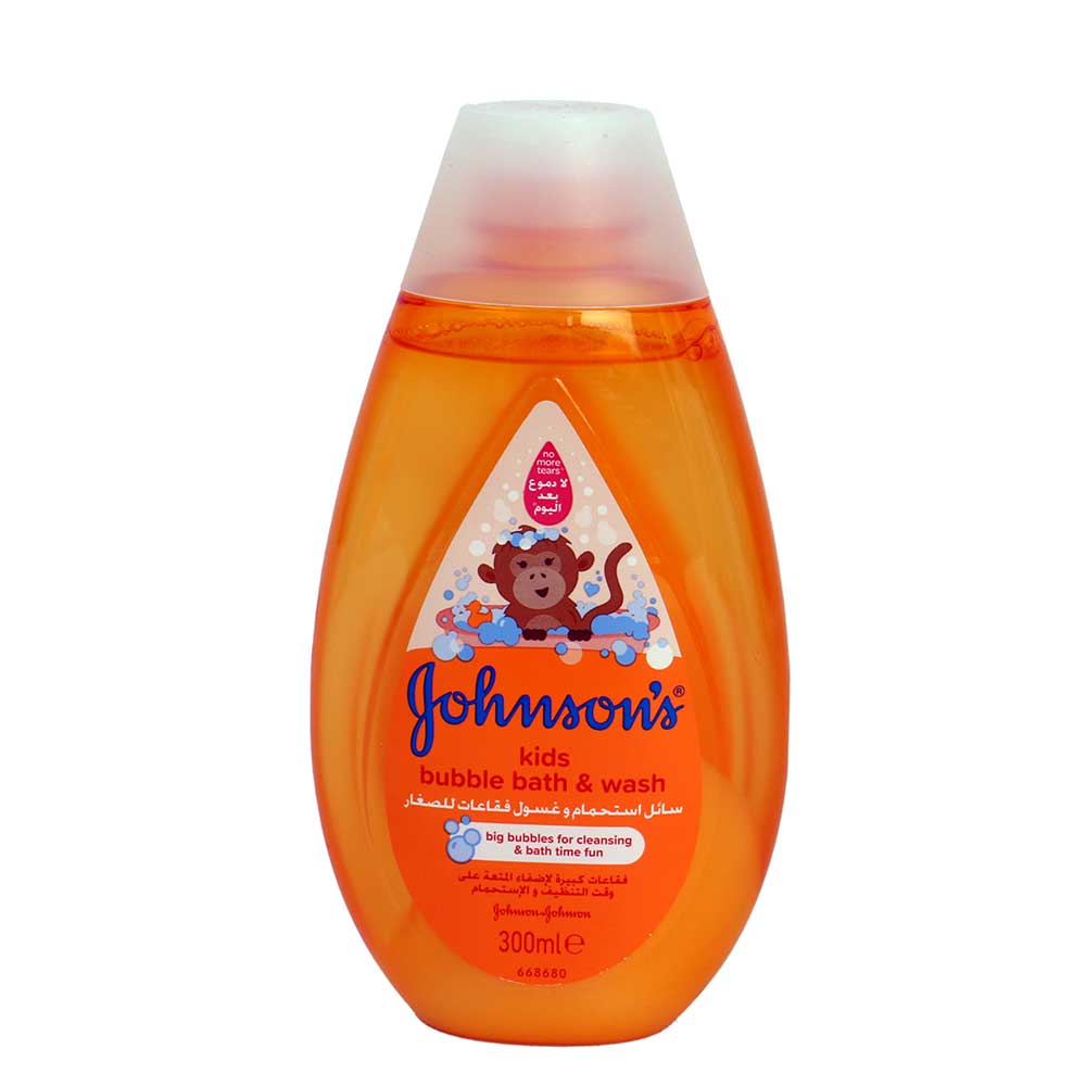 Johnson's Kids Bubble Bath & Wash 300ml