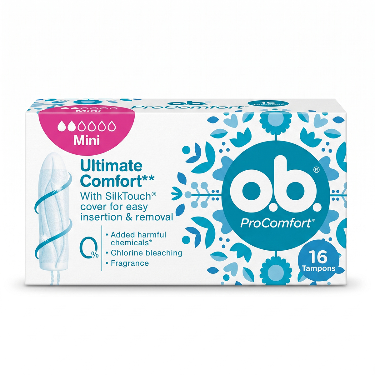 O.B. Mini Ultimate Comfort Tampons 1 x 16 Pieces