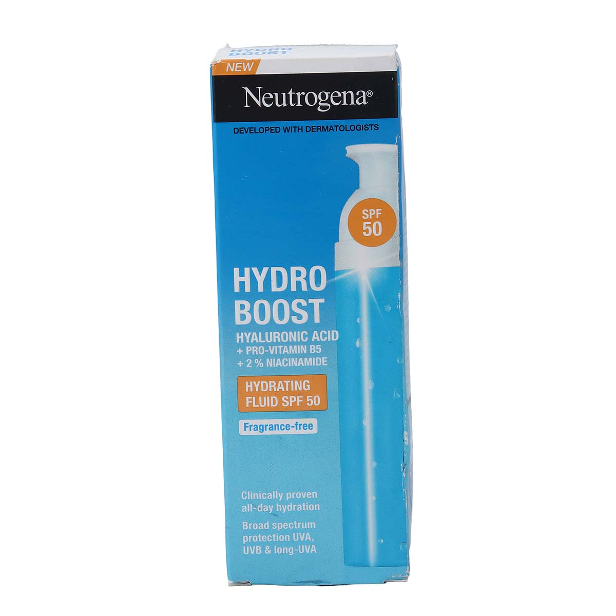 Neutrogena Hydro Boost Hyaluronic Acid Hydrating Fluid SPF50