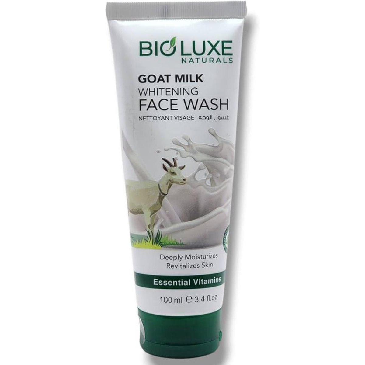Bioluxe Naturals Goat Milk Whitening Face Wash 100ml