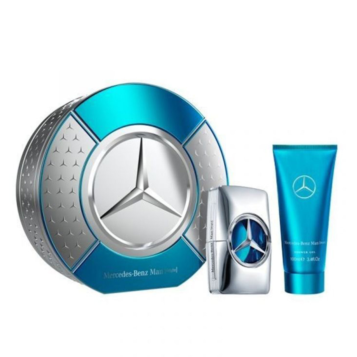 Mercedes-Benz Man Bright Gift Set for Men EDT 100ml Shower Gel 100ml