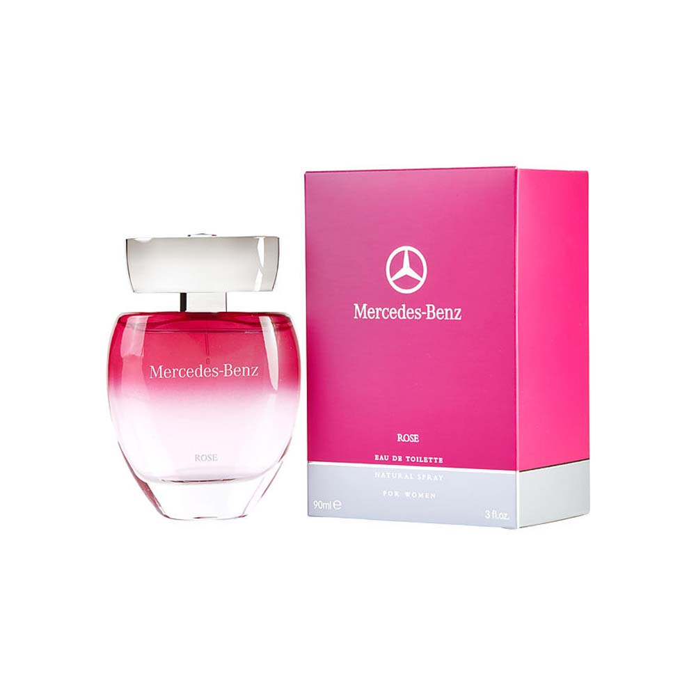 Mercedes Benz Rose for Women Eau De Toilette Natural Spray 90ml