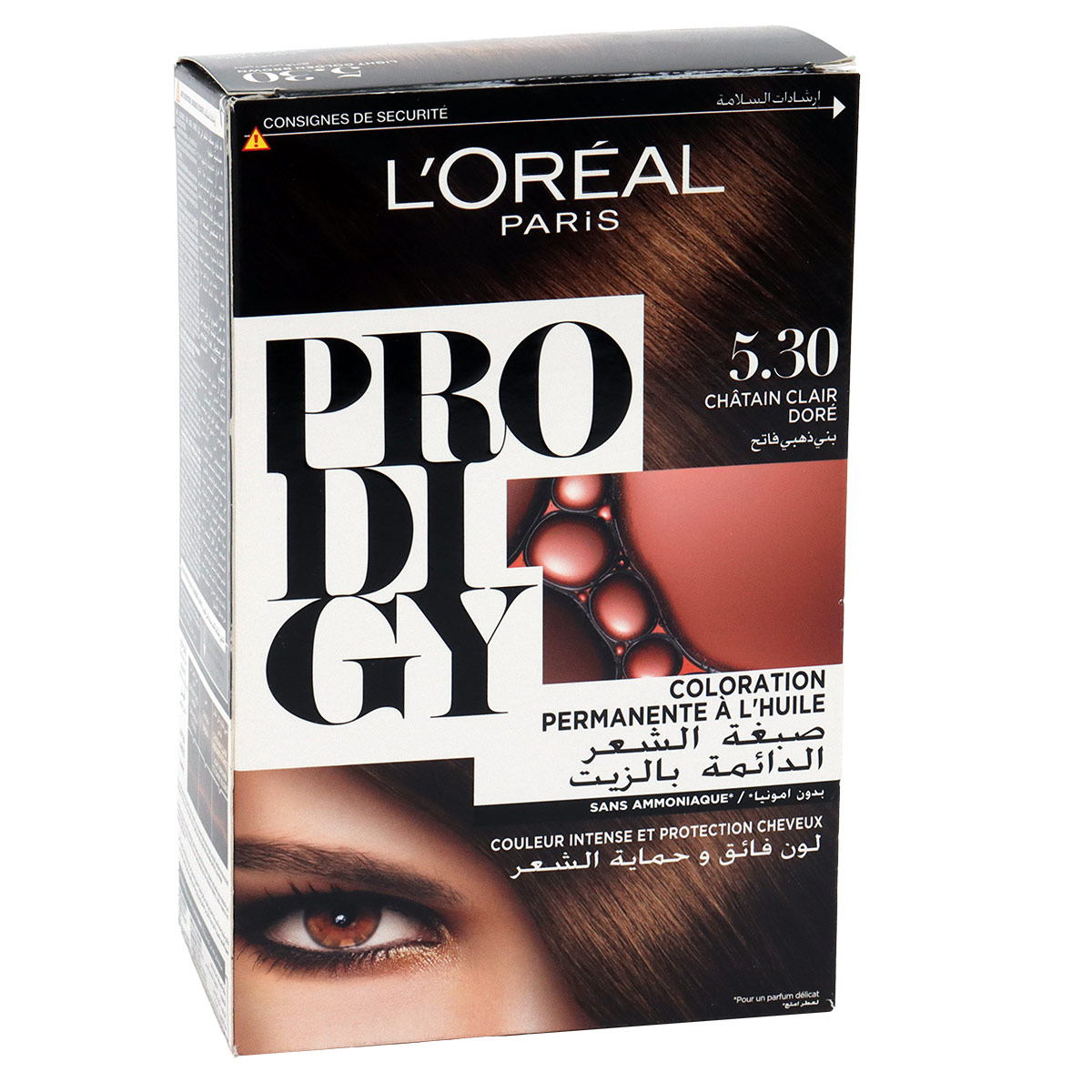 L'Oreal Paris Prodigy 5.3 Chatain Clair Dore Hari Colour