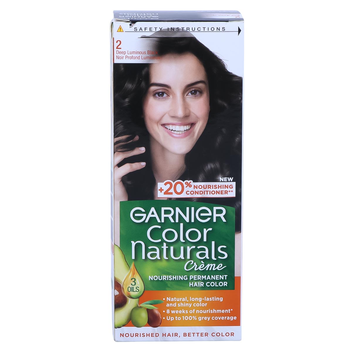 Garnier Nourishing Natural Deep Luminous Black Hair Color 2