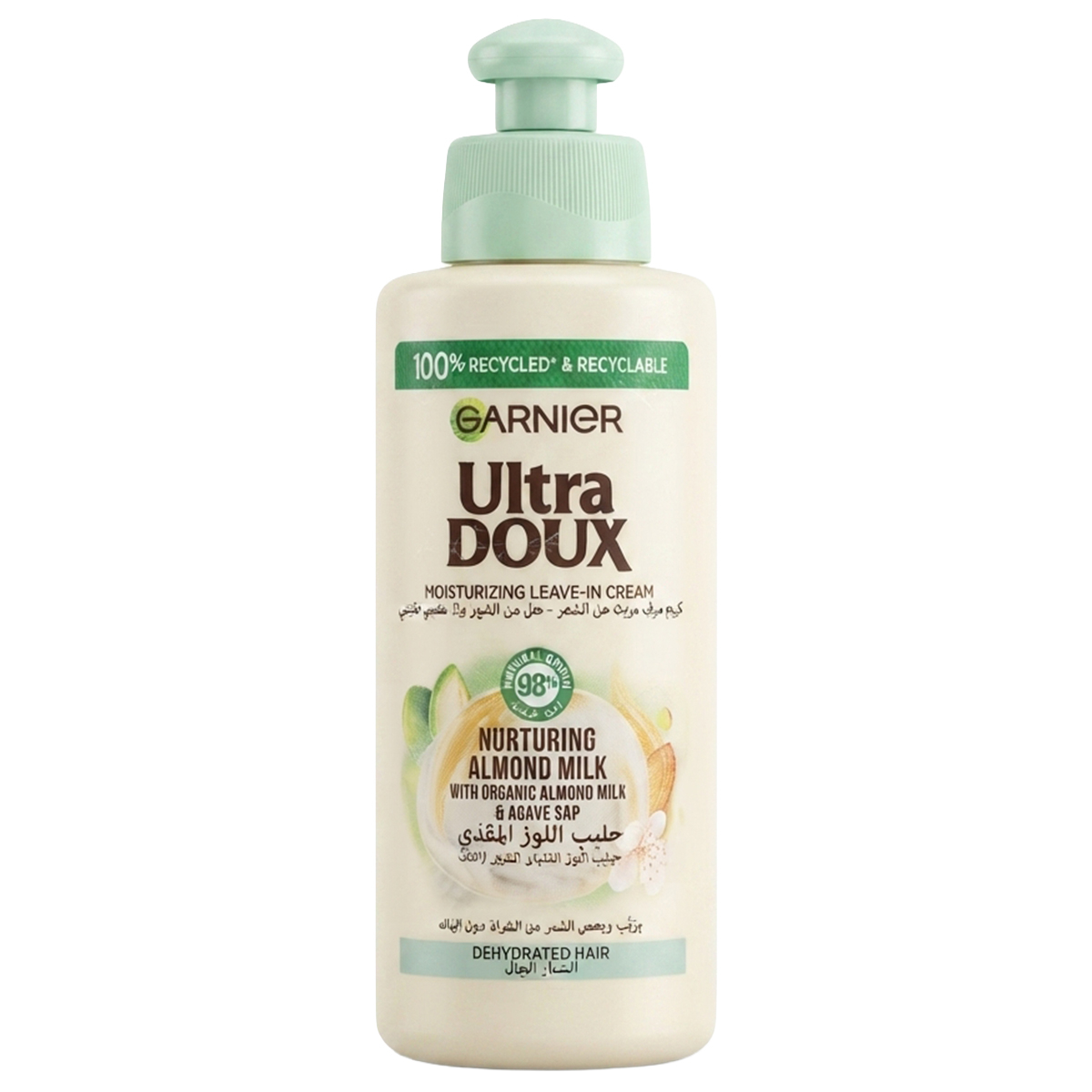 Garnier Ultra Doux Nurturing Almond Milk Hair Moisturizing Leave-In Cream 200ml