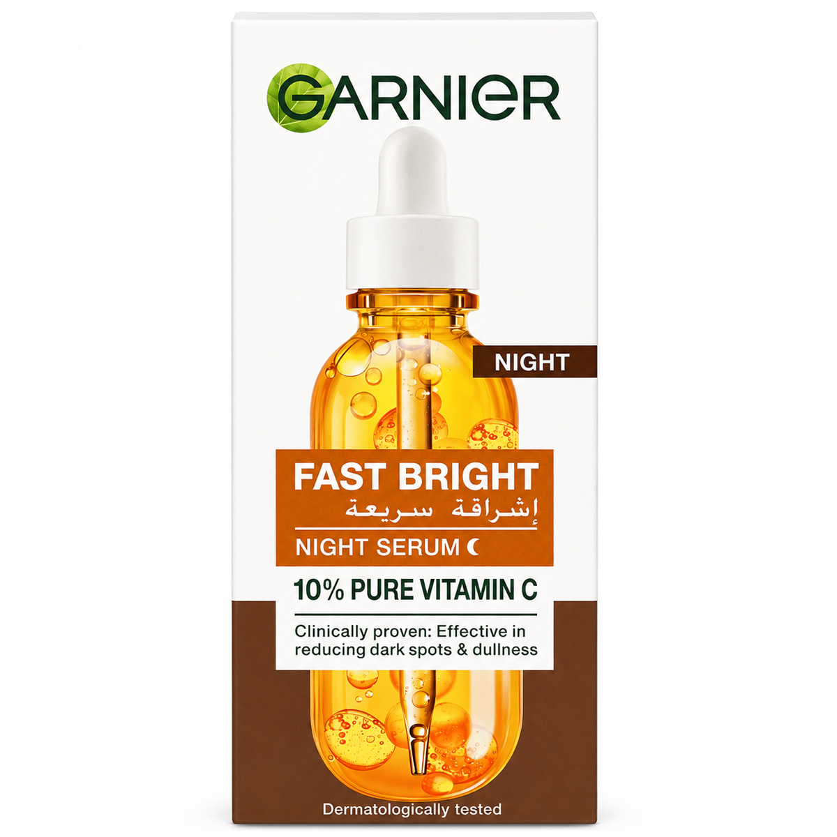 Garnier Fast Bright Night Serum 30ml