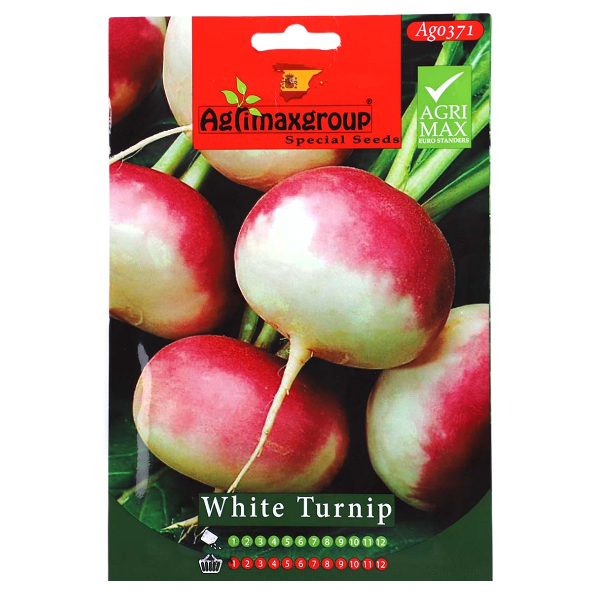 Agrimaxgroup Special Seeds White Turnip