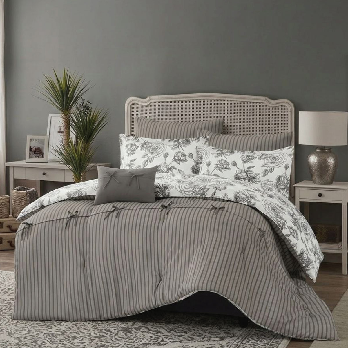 Comforter Set 4 Pieces 160x220cm