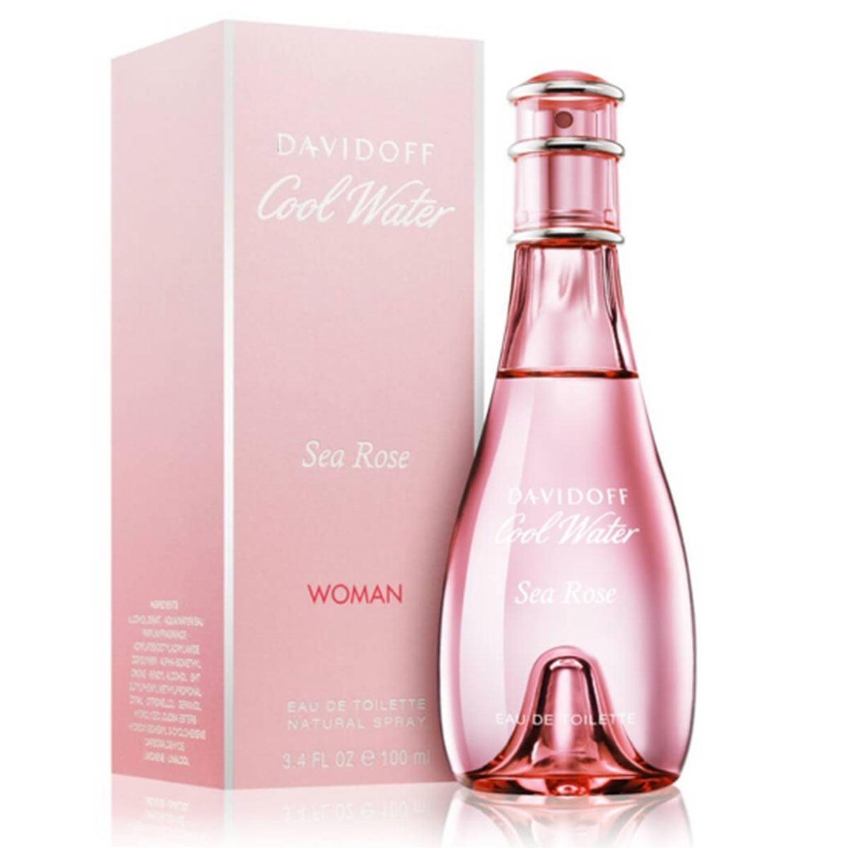 Cool Water Sea Rose By Davidoff EDT Perfume for Women 100ml