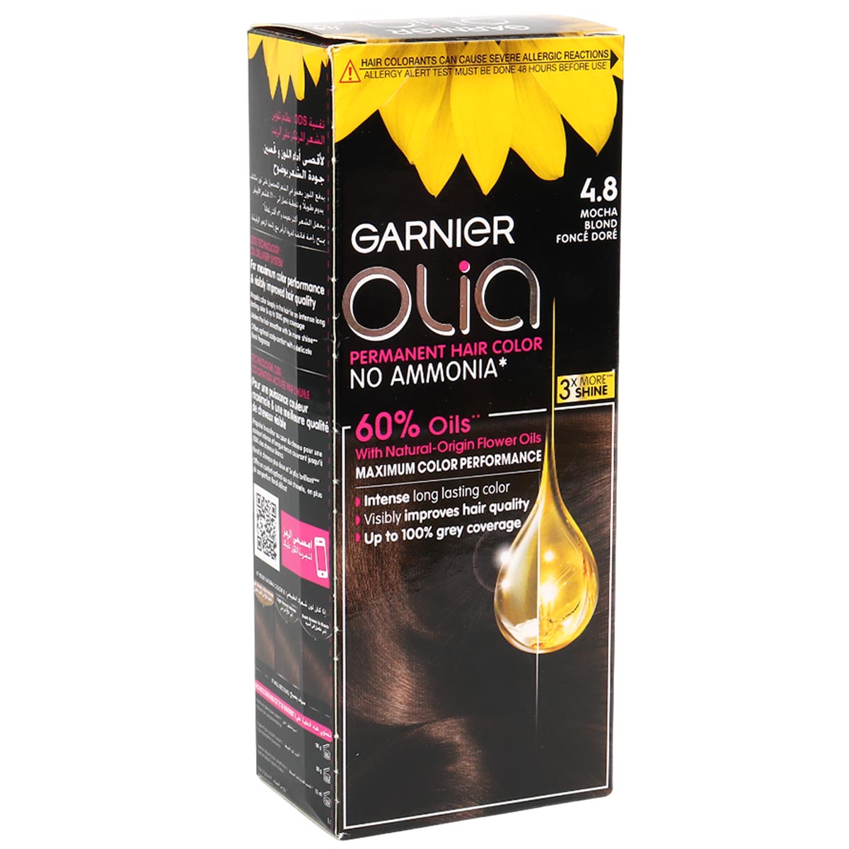 Garnier Olia Hair Color 4.8 Mocha Blond