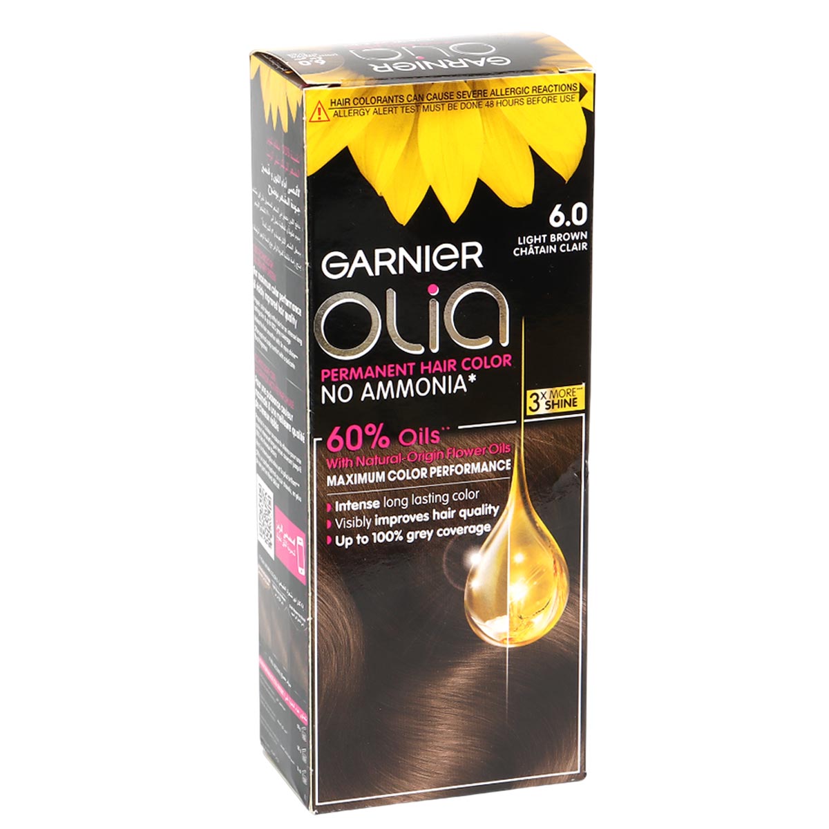 Garnier Olia Hair Color 6.0 Light Brown