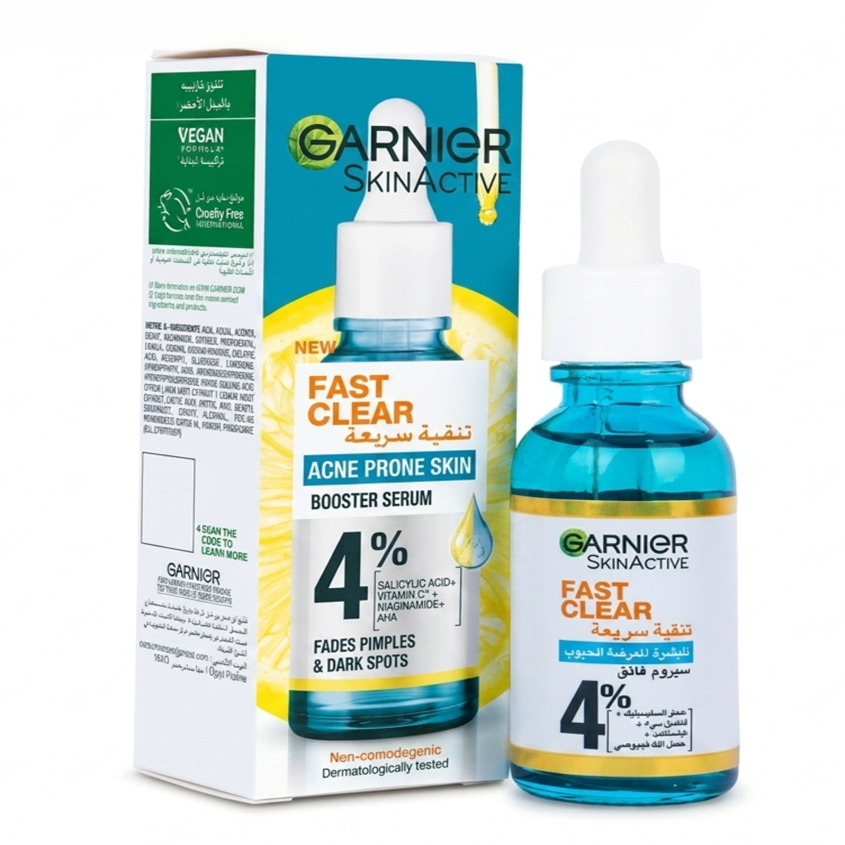 Garnier Skin Active Fast Clear Booster Serum 30ml