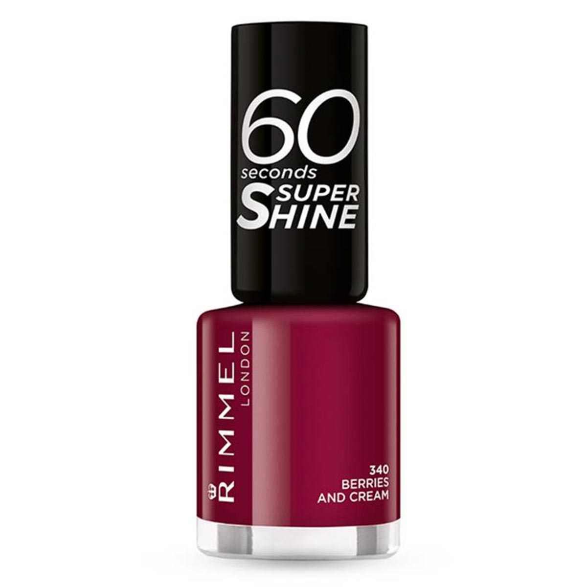 Rimmel 60 Second Super Shine Nail Polish 3145 Queen Of Tarts 340 Berries And Cream | Cosmetics | Nail Polish