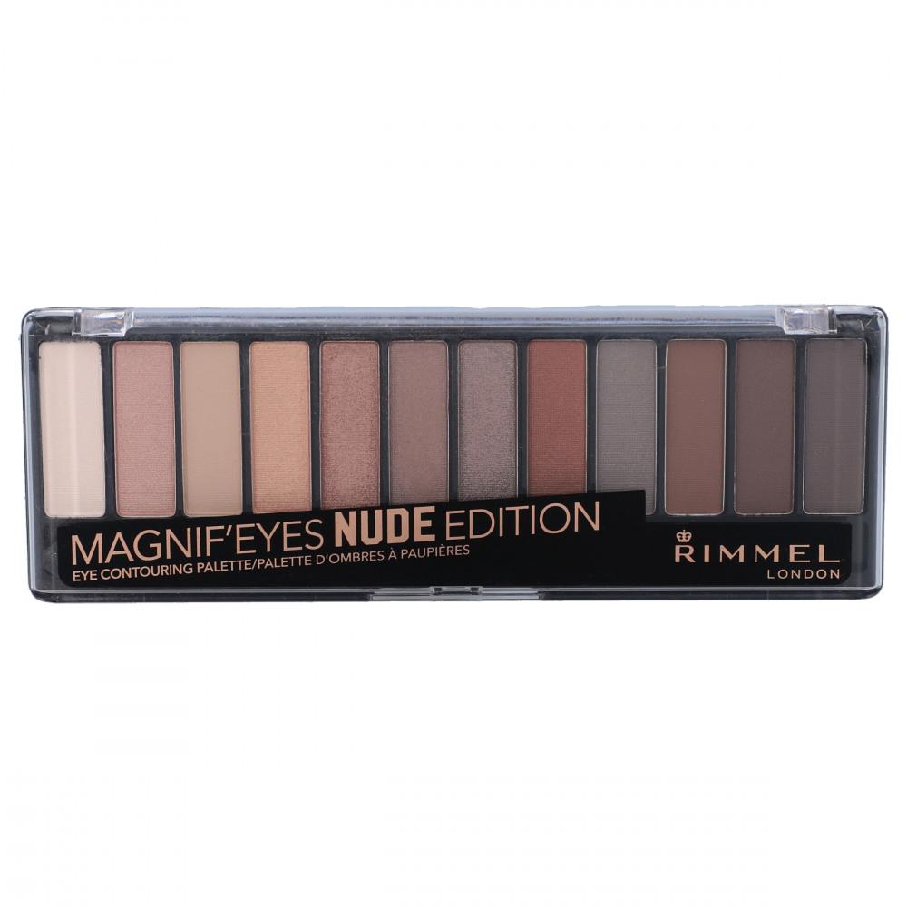 Rimmel London Magnif’Eyes Eye Contouring Palette 001 Nude Edition – 14.2g