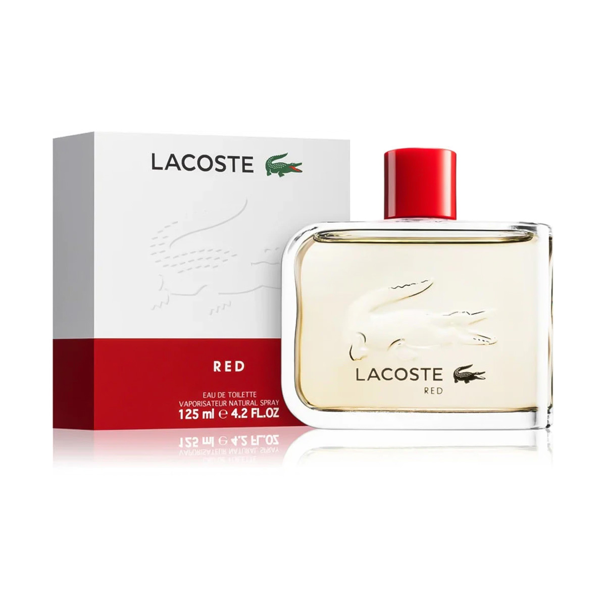 Lacoste Red Eau De Toilette for Men 125ml