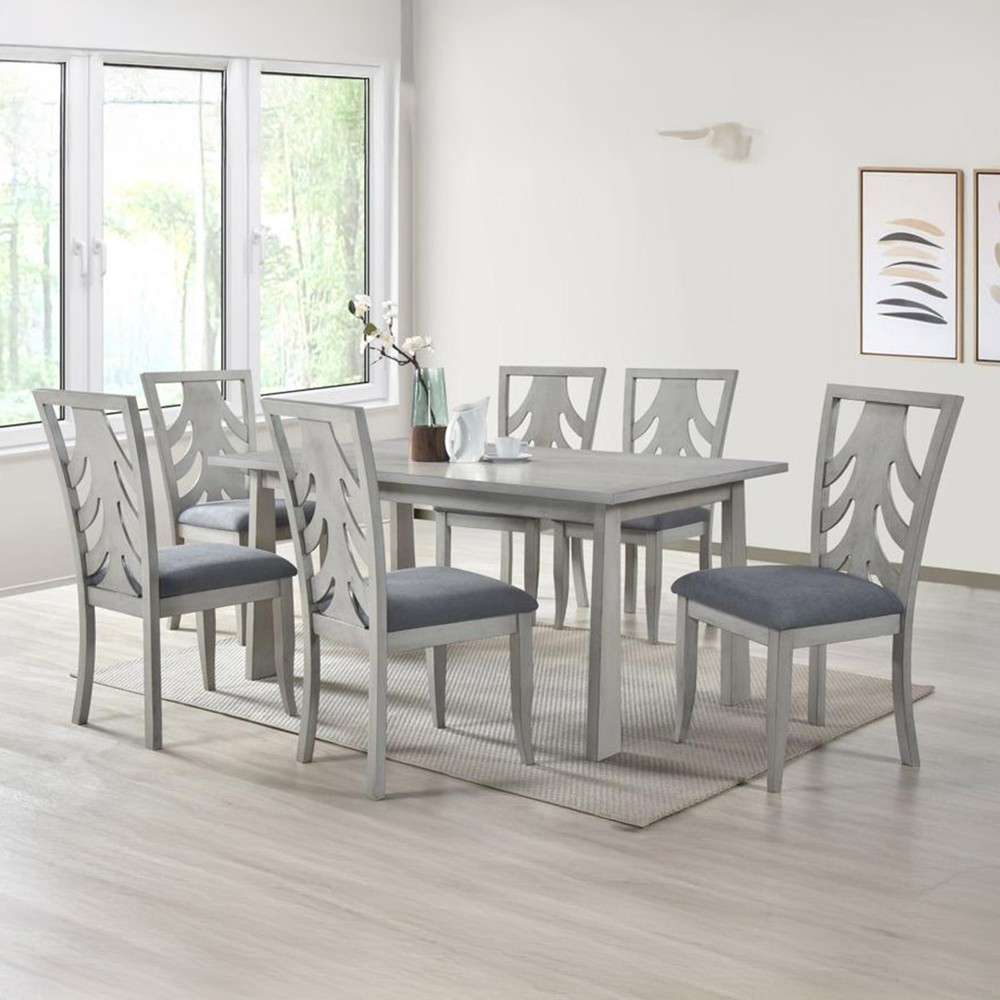 Wooden Dining Table With 8 Chair
