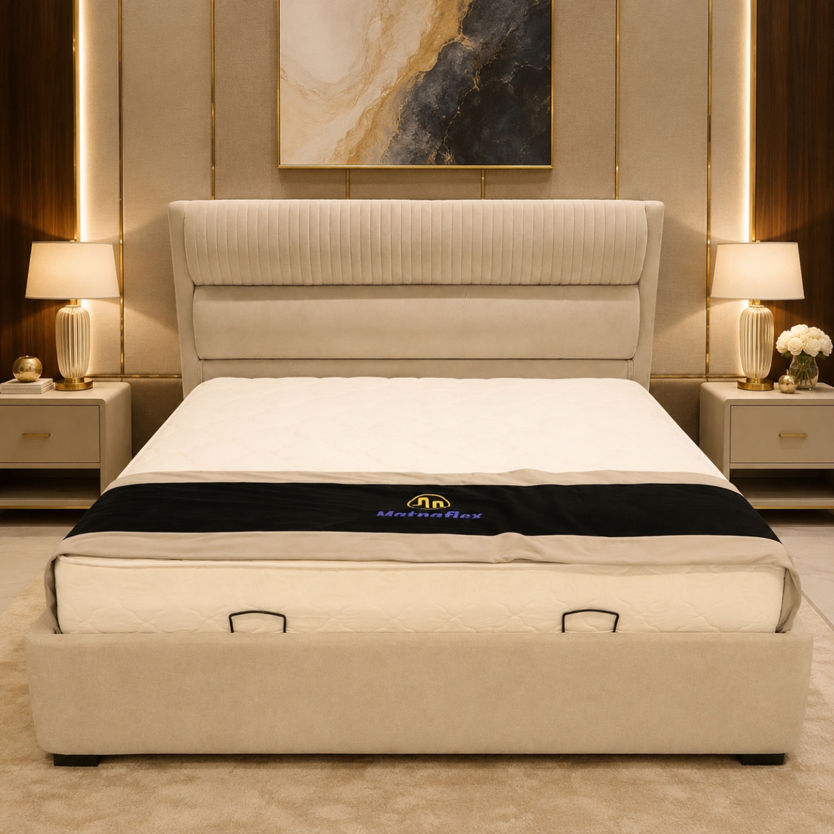 Vancouver Fabric Bed Frame 180x200cm