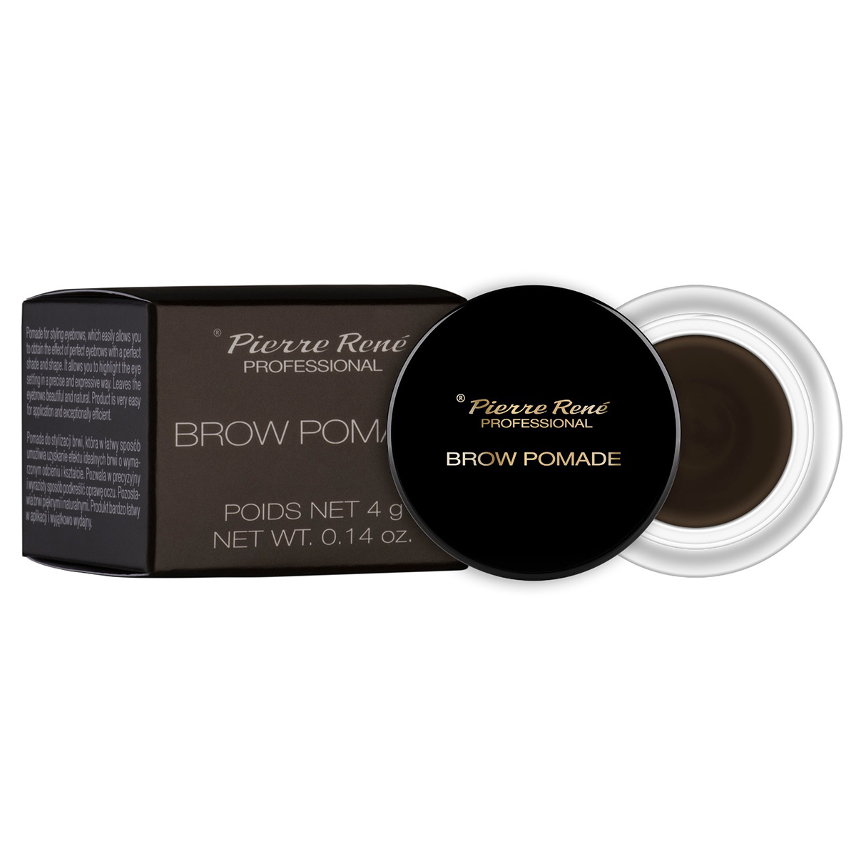 Pierre Rene Brow Pomade 03 Dark Brown 4g