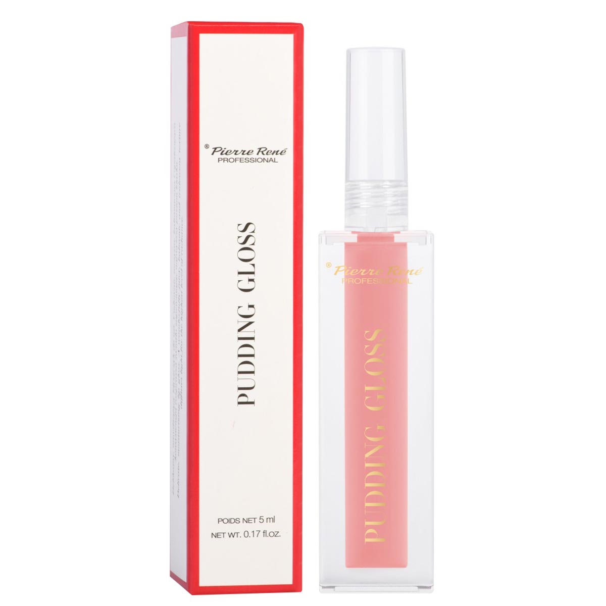 Pierre Rene Pudding Lip Gloss 01 Gloss up Honey 5ml